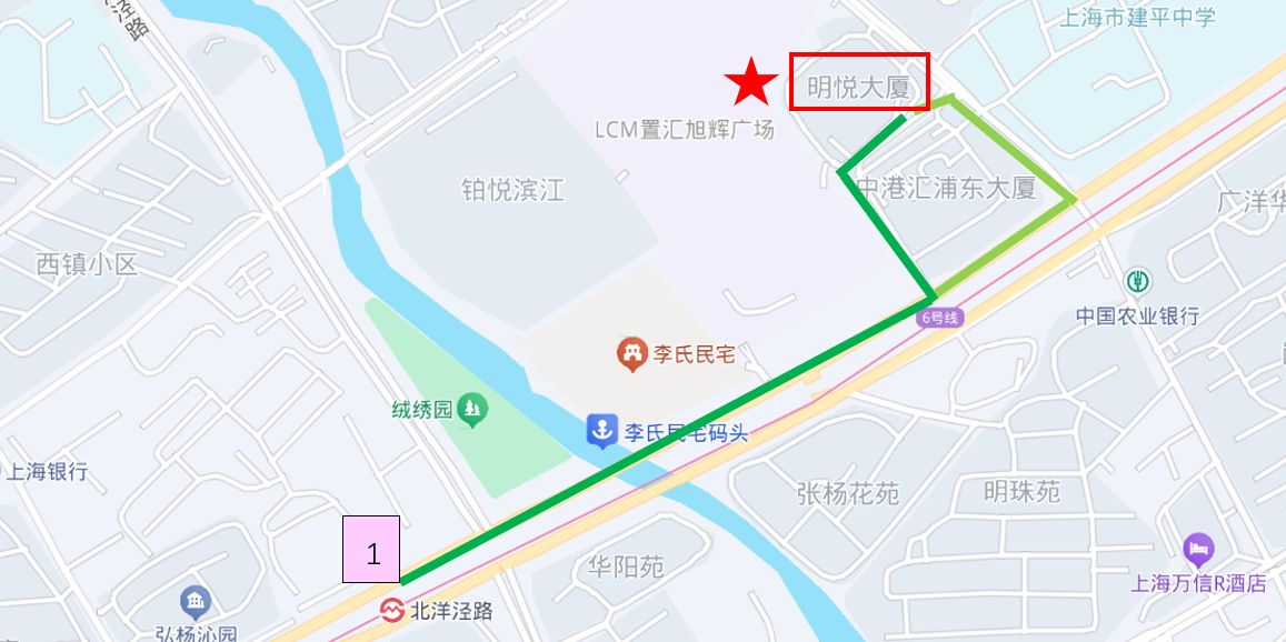 上海事務所地图